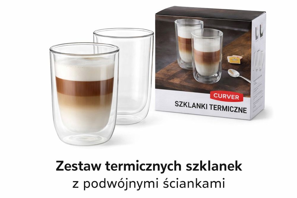 Szklanki termiczne Curver zestaw 2 szt