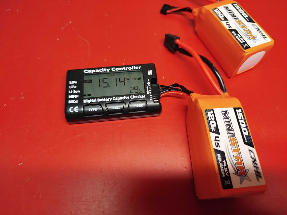 Baterias Drone Lipo CNHL MiniStar 1500mAh 14.8V 4S 120C XT60 Novas