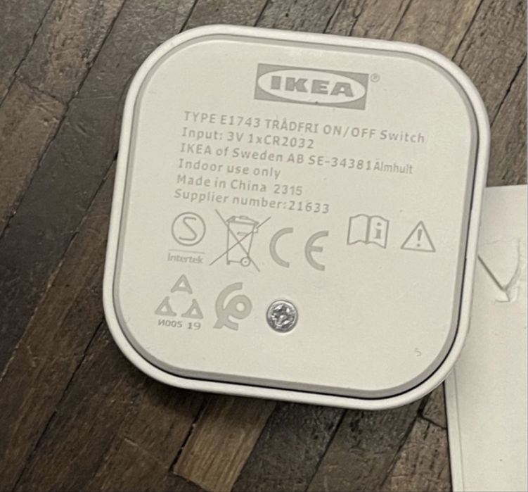 IKEA TRADFRI Ściemniacz pilot bezprzewodowy E1743 smart dom maly magne