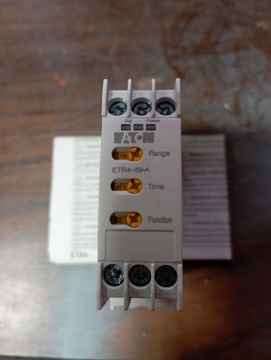 Relé temporizado Multifunçoes Eaton Etr464750735390978121