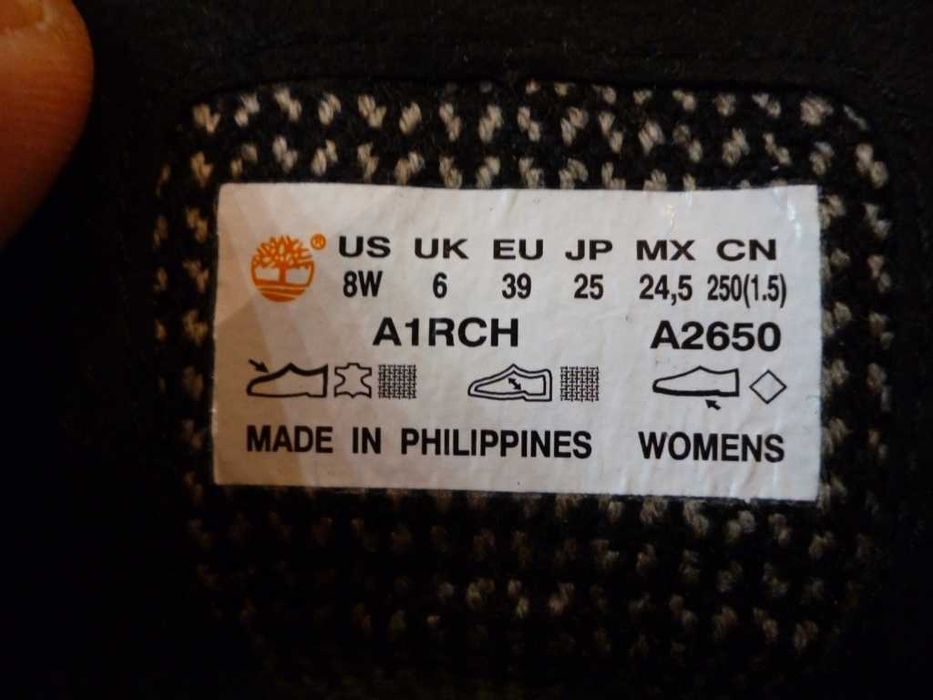 Женские ботинки timberland.