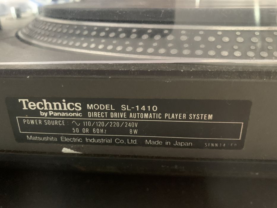 Leitor Vinil Technics