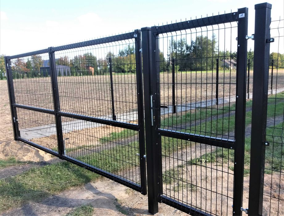 Panel ogrodzeniowy h=123cm,133cm,1,53 czarny i grafit fi4 fi5