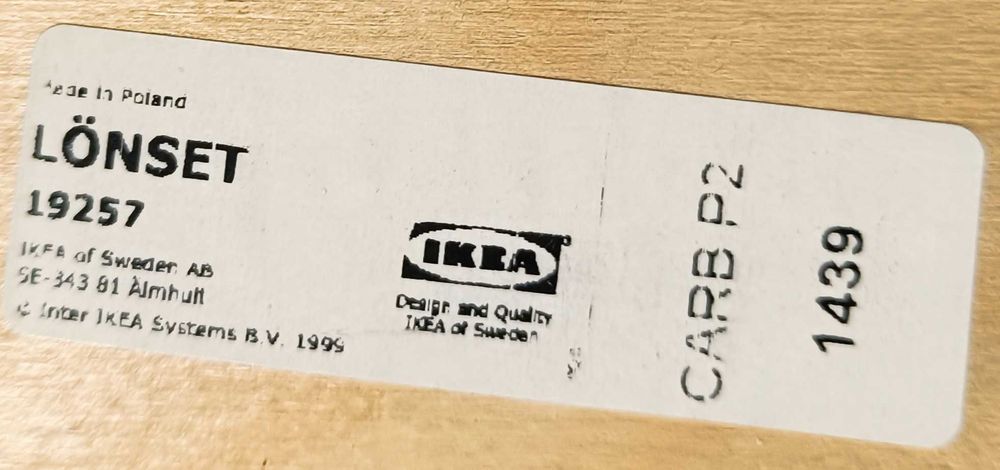 IKEA LÖNSET stelaż pod materac