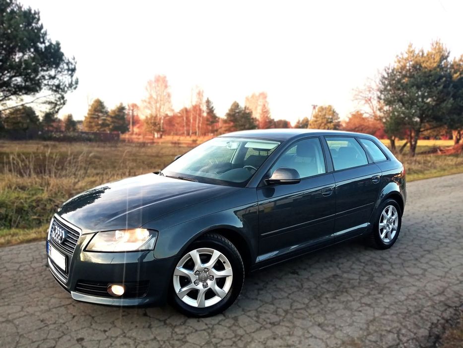 Audi A3 Sportback TDi 105KM Navi Pdc Serwis Tuv Cała w oryginale Piękny Stan z Niemiec!