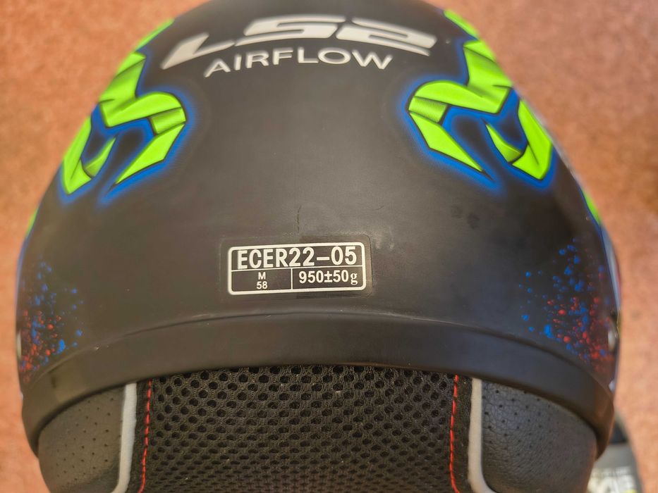 LS2 kask motocyklowy otwarty airflow z  Grafiką !