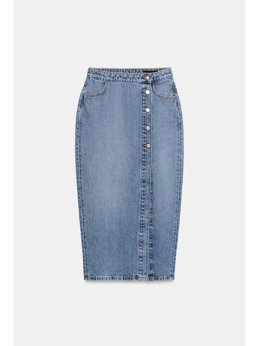 Джинсовая юбка zara