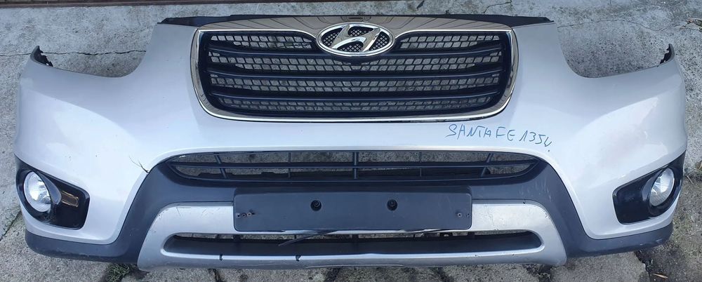 Hyundai Santa Fe 2 Ii Lift 09-12 Zderzak Przedni Przód $