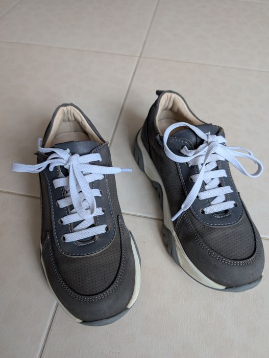 Шкіряні ортопедичні туфлі/кросівки Theo Leo 32 розмір (20 см)