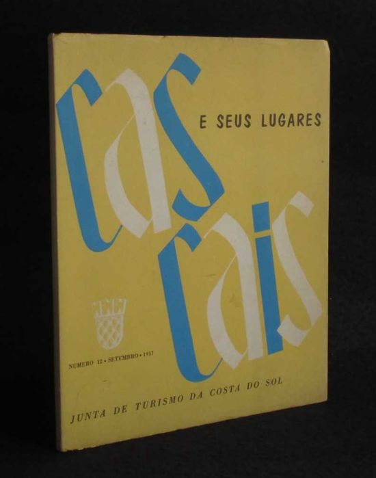Livro Revista Cascais e seus Lugares Número 12 Setembro de 1957