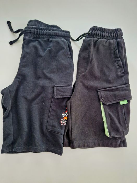 2 pary szortow z kieszeniami h&m i reserved 140