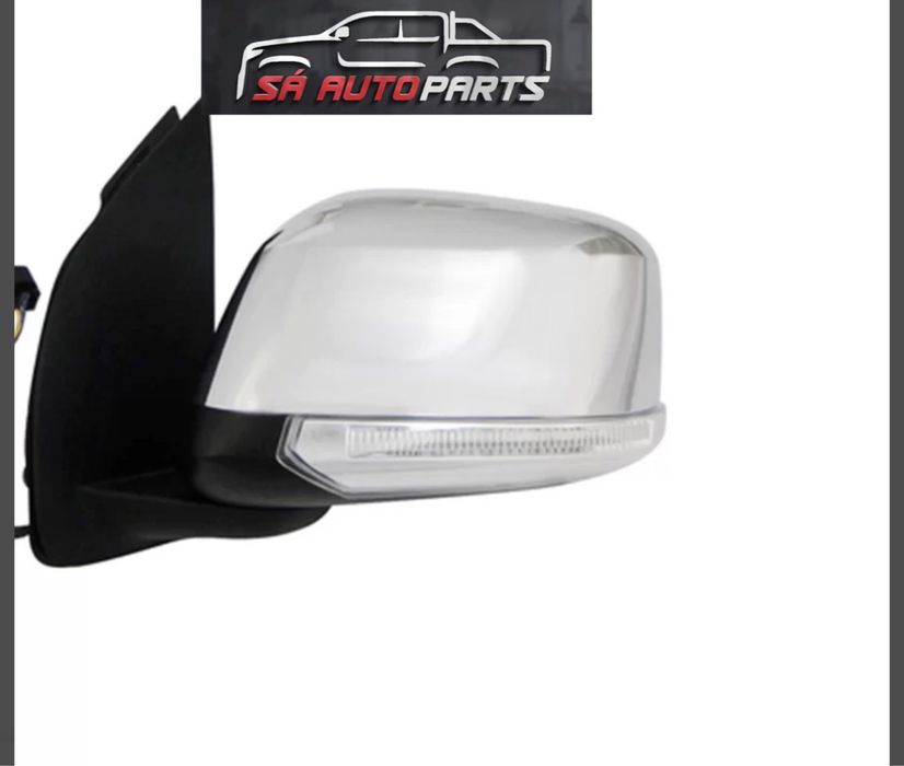 RETROVISORES CROMADOS ELETRICOS NISSAN NAVARA D40