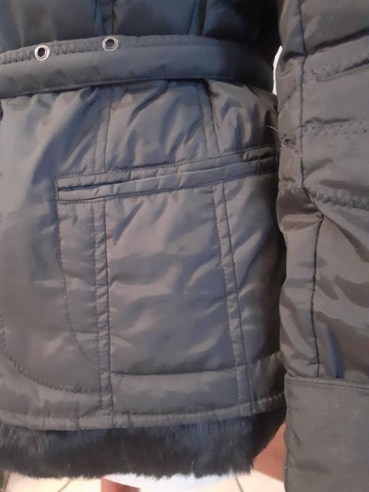 Kurtka puchowa, damska czarna, 36/38, puch. Monnari