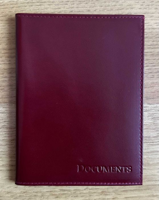 Кожаная обложка на ID-паспорт, водительские права + Пыльник Radley