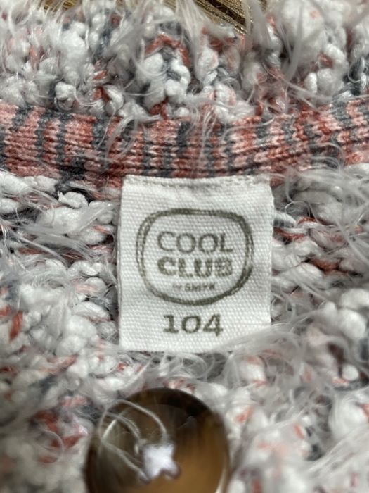 Sweterek rozpinany Cool Club rozm. 104.