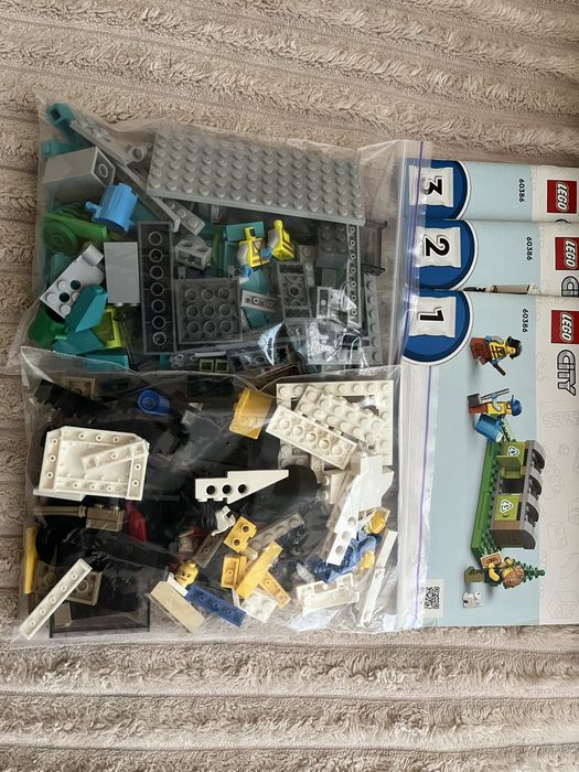 Конструктор Lego 60386 Сміттєпереробна вантажівка