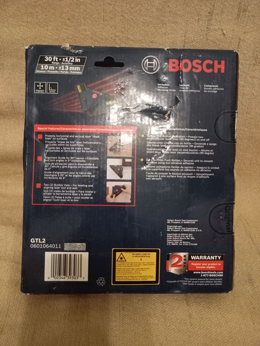 Laser liniowy do układania płytek BOSCH GTL2 nowy WARTO !!!