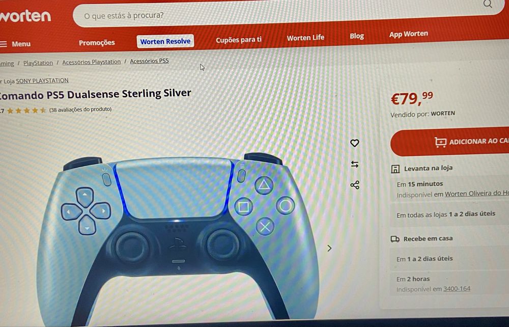 Playstation 5 de 1TB como nova com 2 comandoss