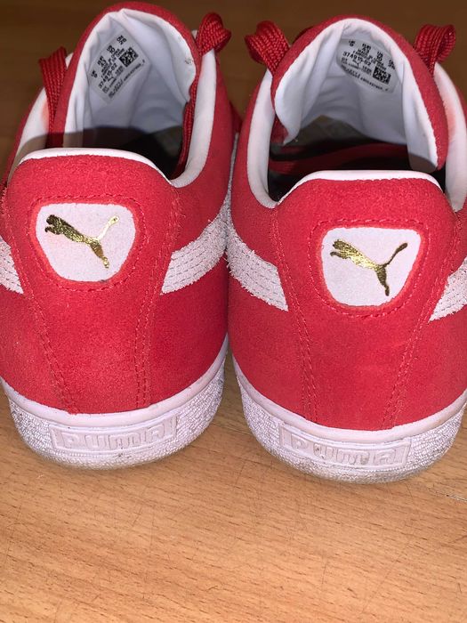 Tênis Puma Suede 43 – Vermelho, Como Novos, Caixa Original