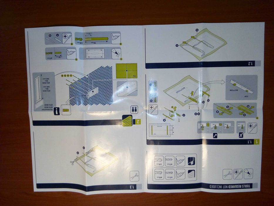 Настенное крепление для телевизора, монитора VESA 200*200 мм