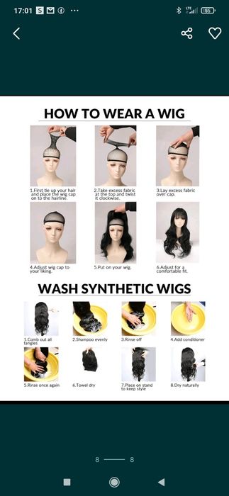 peruka krotka nr. 17