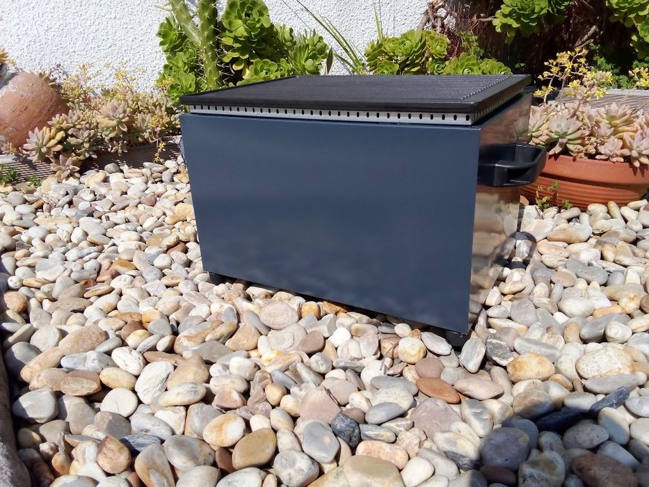 Grelhador portátil a pellets