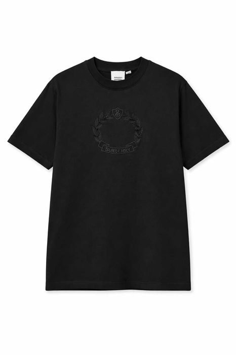 T-shirt męski Burberry, czarny,  markowy, premium, oryginał, rozm. XL