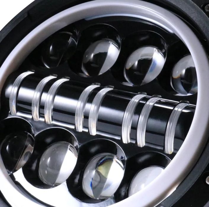 Фара Led 7 H4 светодиодная ВАЗ Нива Камаз Урал Зил Nissan Волга Иж Ява