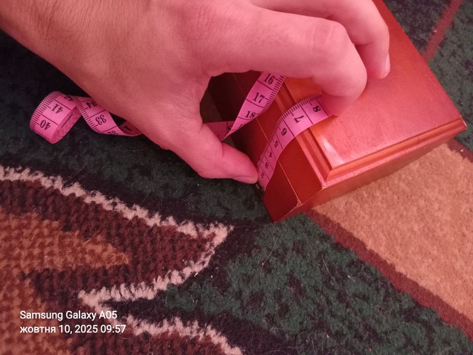 Коробочка дерево для прикрас