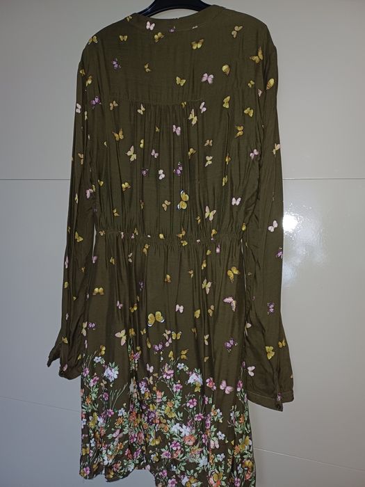 Vestido estampado.