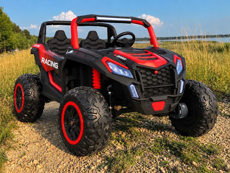 Pojazd na Akumulator Buggy ATV Racing 4x4 dla Dzieci. LED Panel Audio