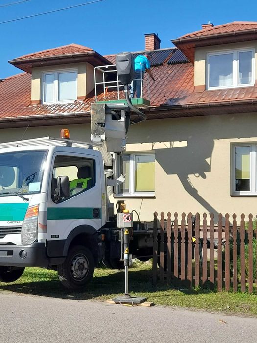 Mycie dachów i elewacji