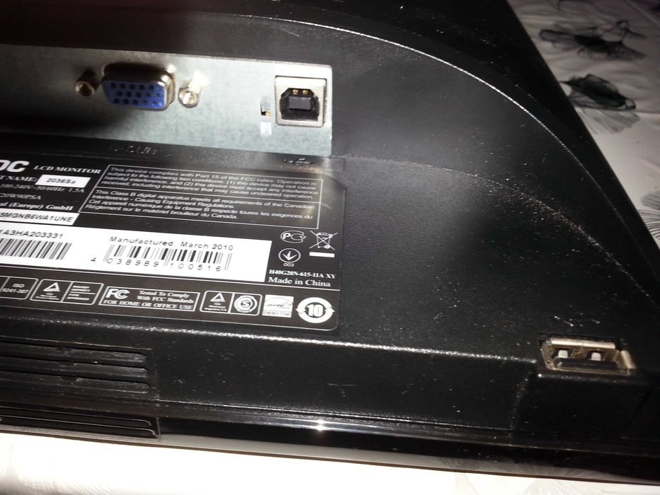 Sprzedam monitor AOC 20''LED