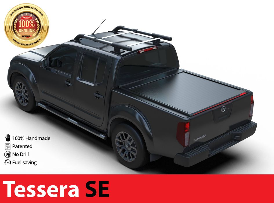 Roleta aluminiowa paki 161cm Nissan Navara D40 2005 do 2015 Tessera SE
