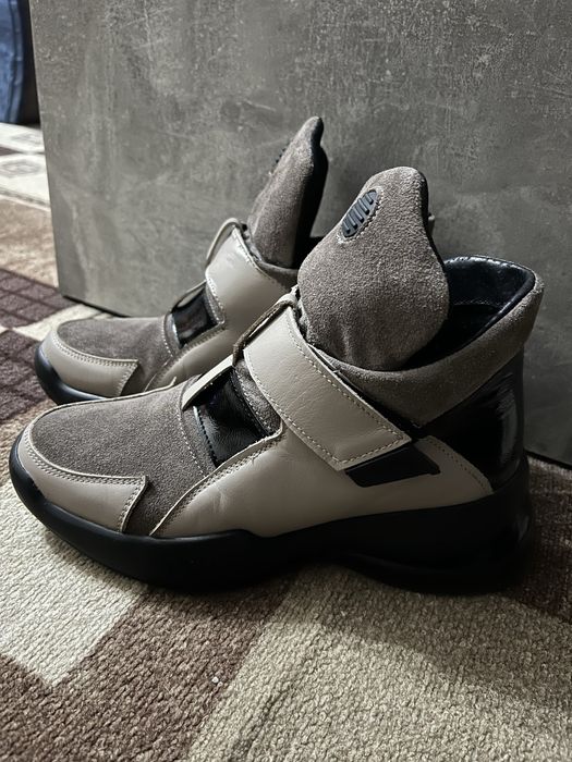 Ботинки натуральный замш р.39 весна осень