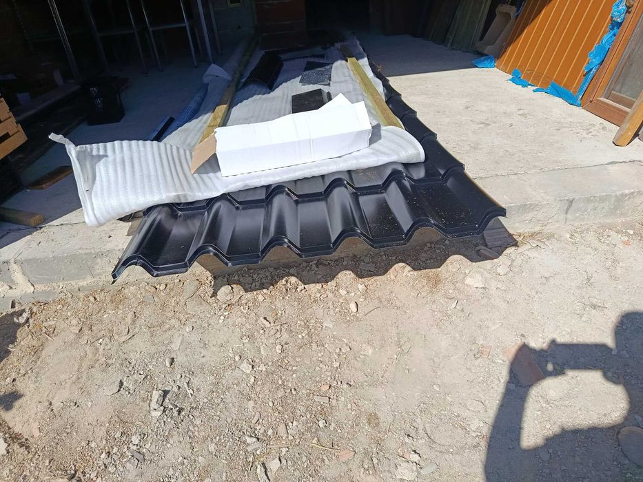 Blachodachówka Diament Plus superior czarny, 7 po 4mbszt