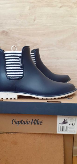 Kalosze damskie Kapitan Mike  40 Nowe
