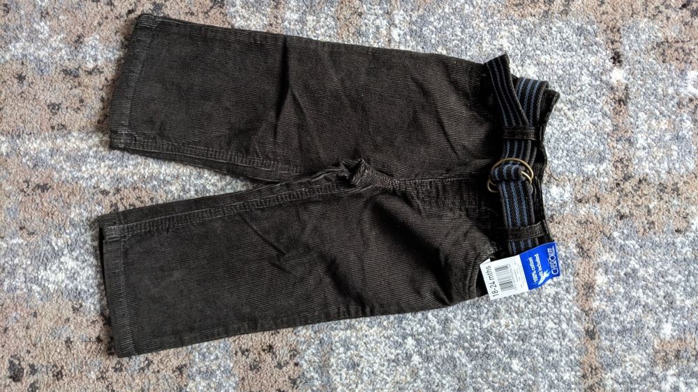 Штани котонові вільветові