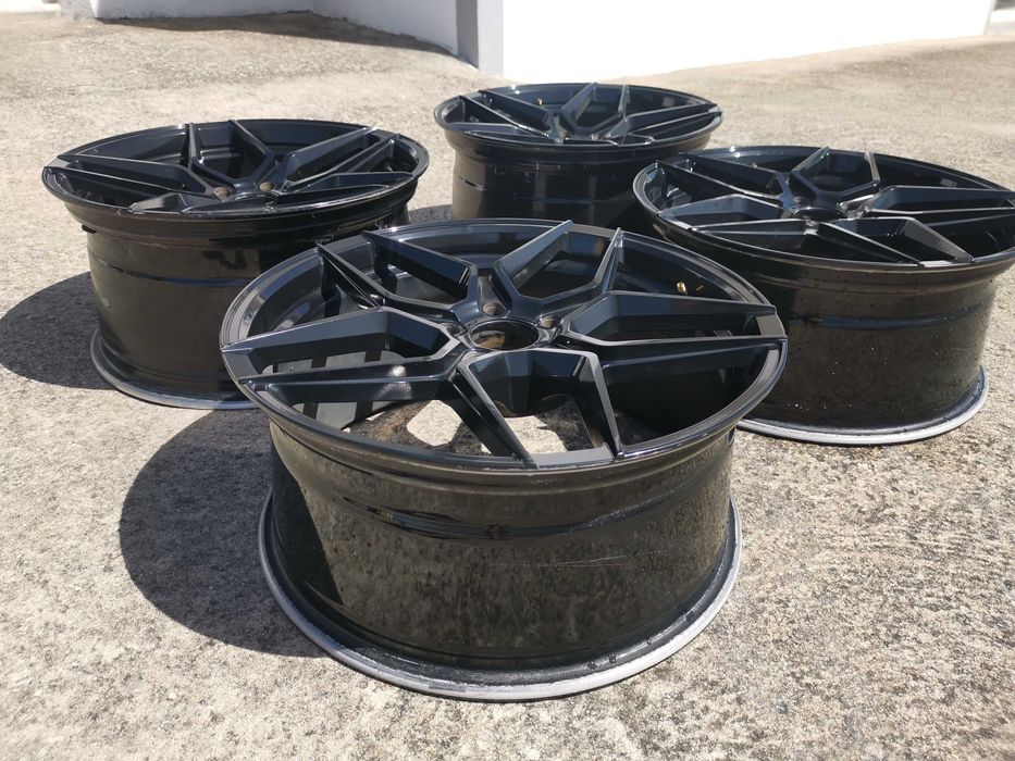Jantes 19" 5x112 JR34 usadas 2unid. a precisar de reparação
