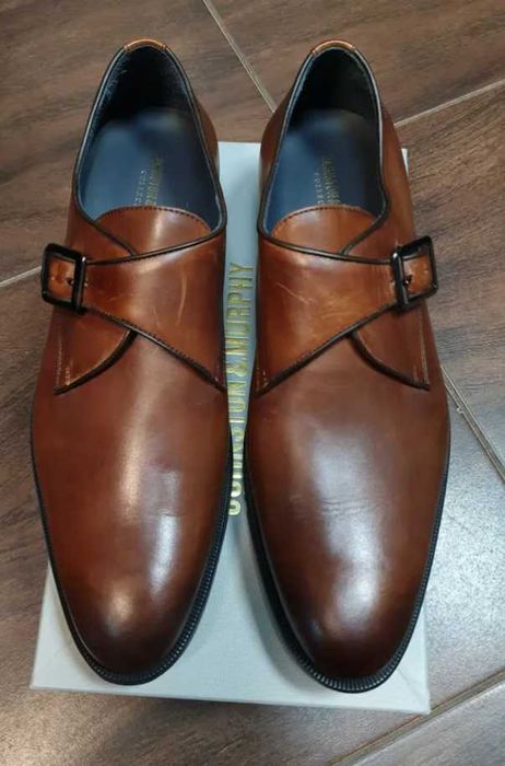 черевики Johnston & Murphy Flynch Monk Strap оригінал 45