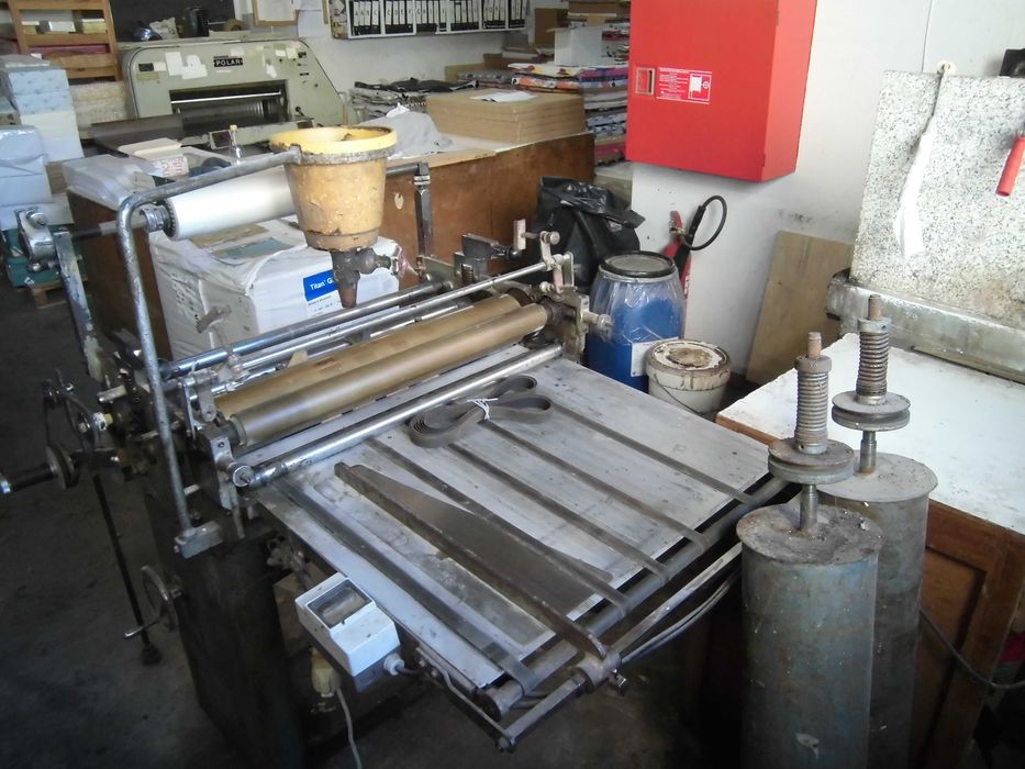 Máquina gráfica de plastificar industrial