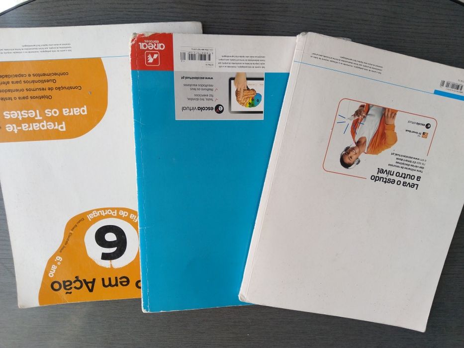 Livros de Fichas 5° e  6° Ano Encapados como Novos.