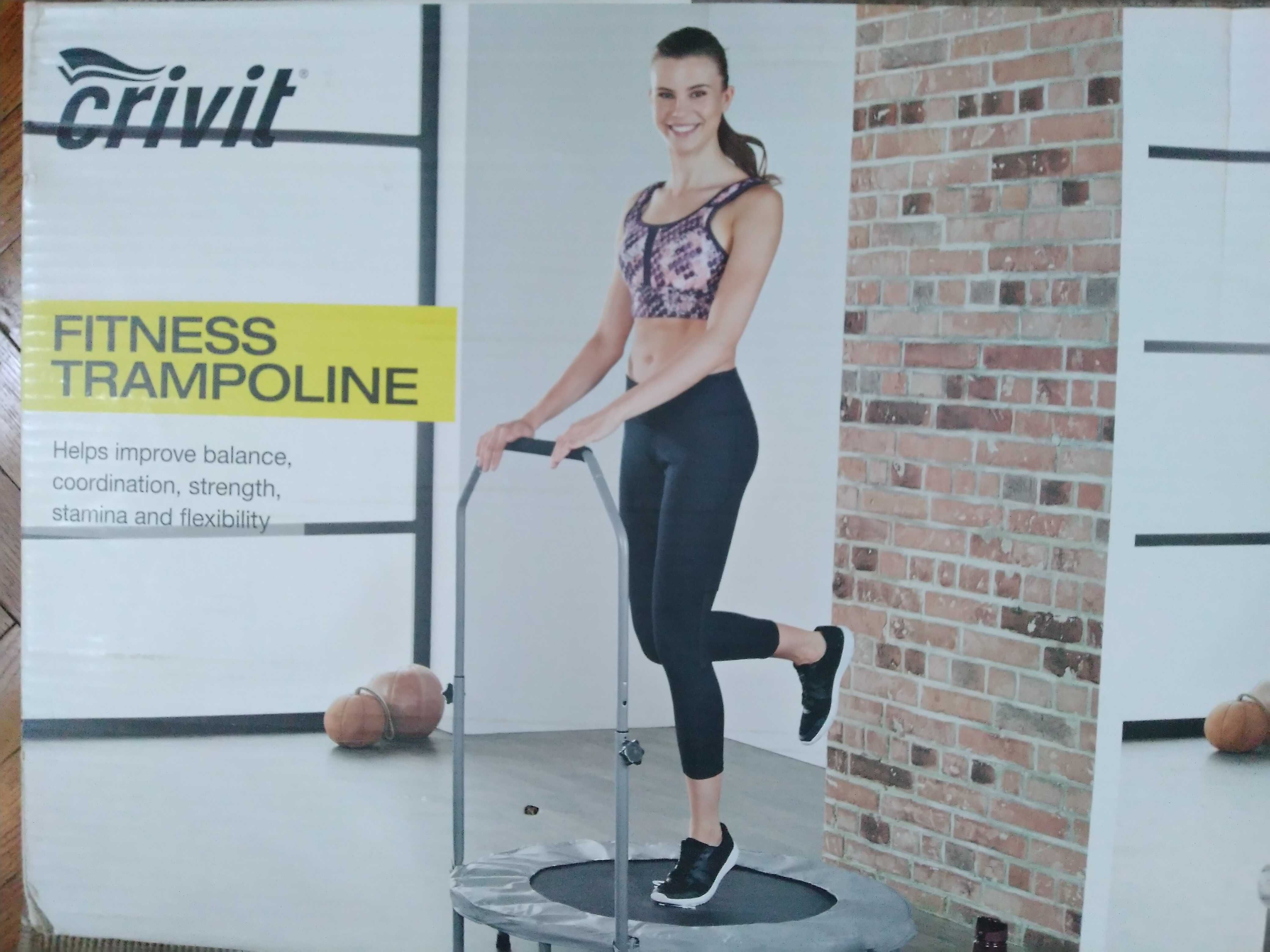 Fitness trampoline crivit hotsell