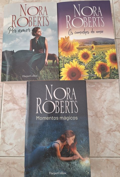 Vários títulos Nora Roberts - Portes incluídos