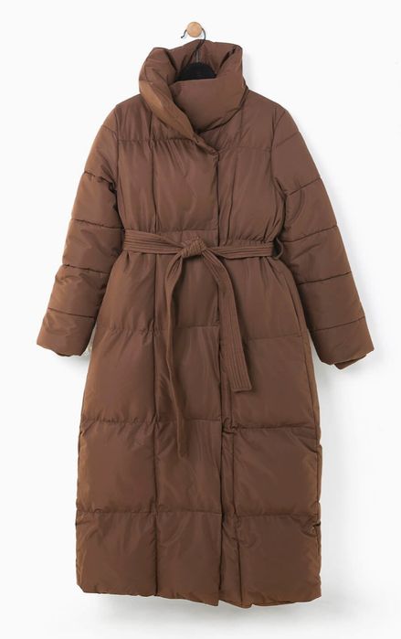 Blusão acolchoado comprido com cinto
Referência: B6.SG00NE540AJ