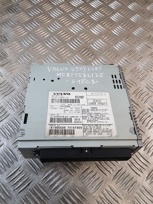 Radio Czytnik Cd 30732850Aa Volvo V50 I Lift 07R-