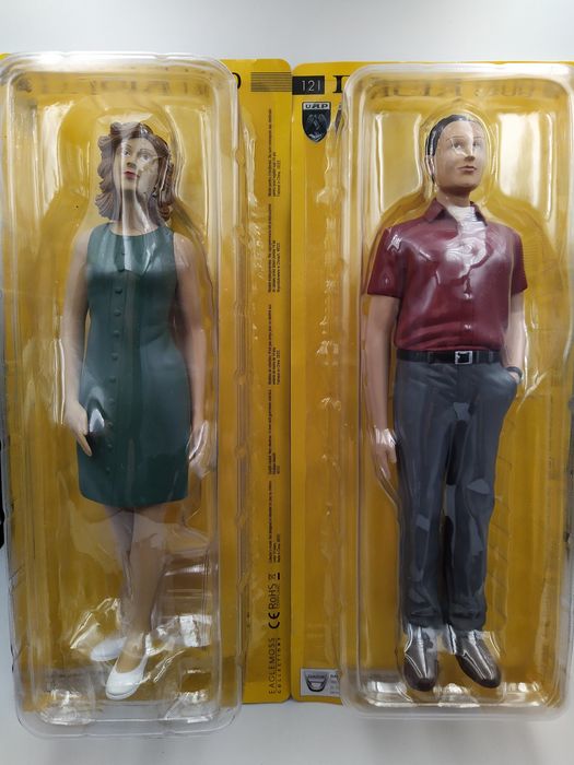 Dacia 1300 figurki skala 1:8 kobieta kierowca Eaglemoss deagostini