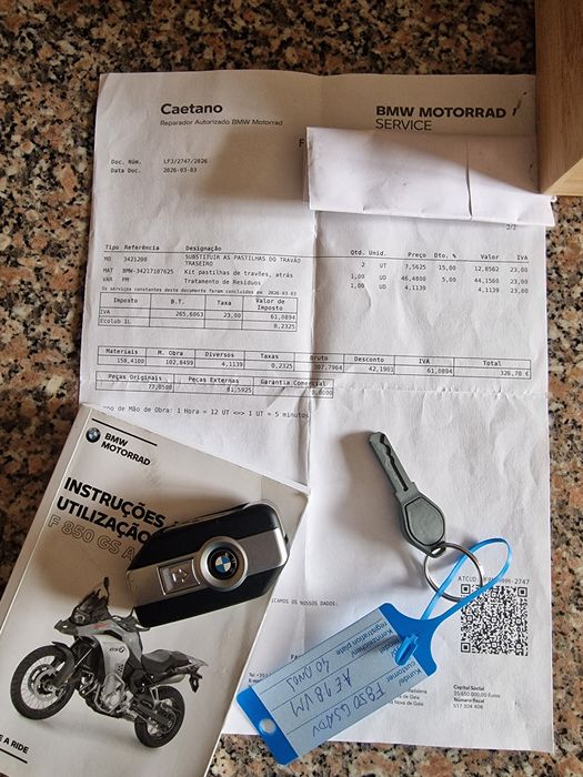 BMW f 850 GSA 40° aniversário  Akrapovič