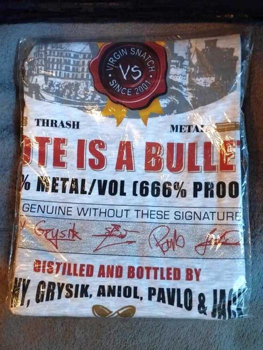 Virgin Snatch - Vote Is A Bullet, t-shirt męski