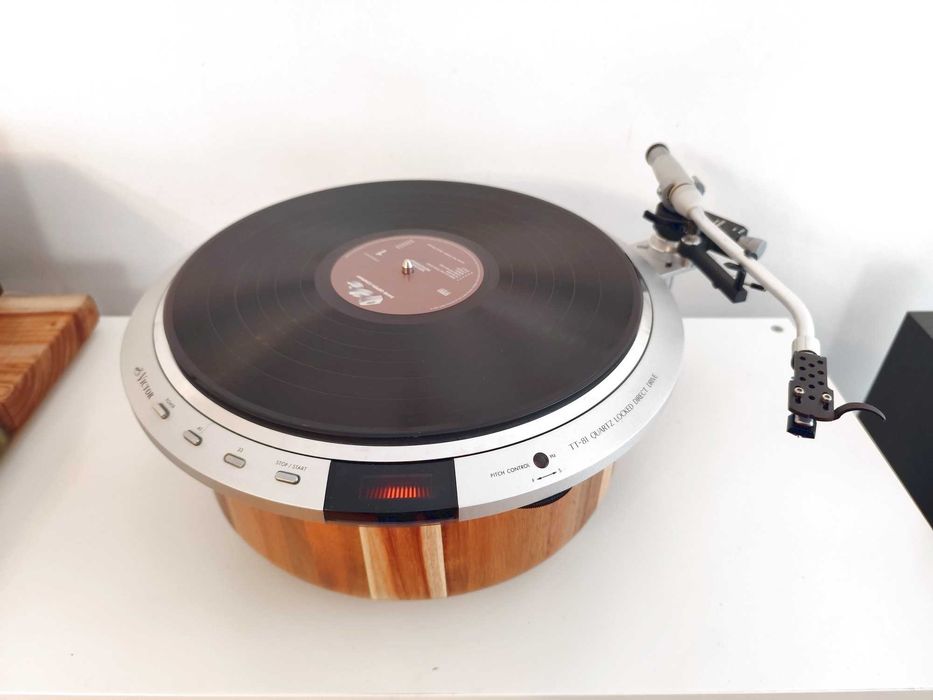 JVC Victor TT 81 Gira-Discos + Denon DA 307 + Goldring 900